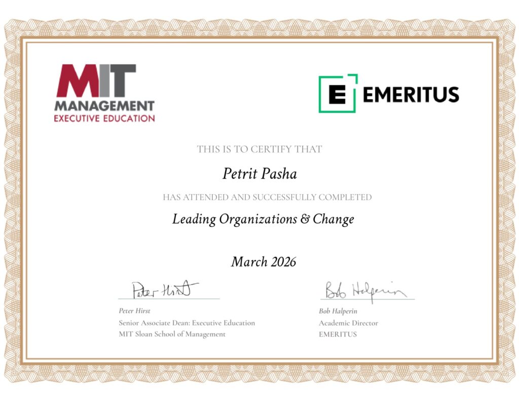 MIT - Leading Organizations & Change